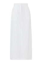 Amreli Linen Maxi Skirt